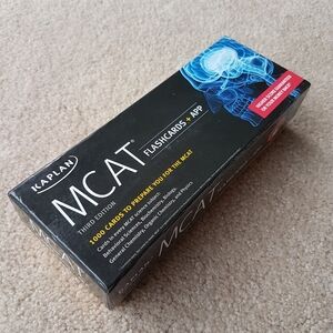 Kaplan MCAT Flashcards Pack in Box NEW